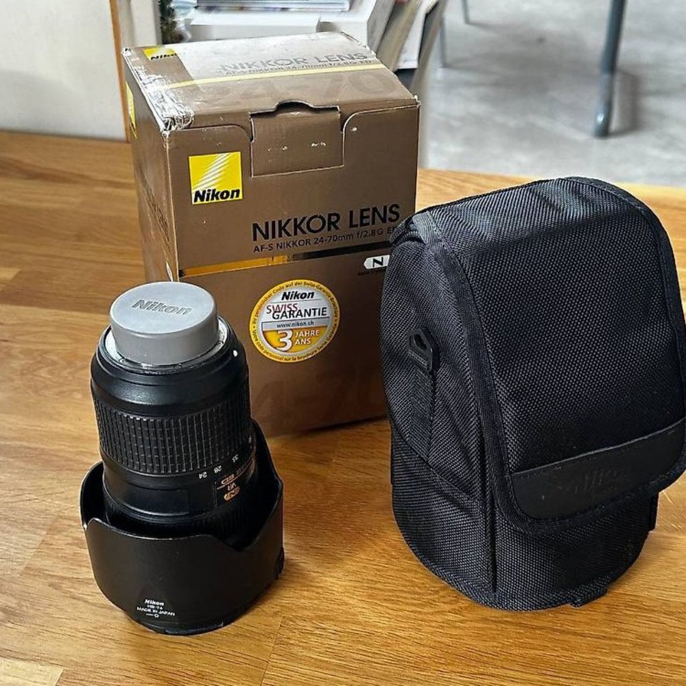 Nikon AF-S NIKKOR 24-70 mm 12,8E ED VR